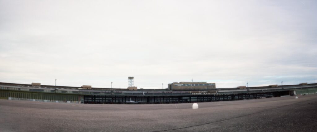 Tempelhof- panoramic pinhole