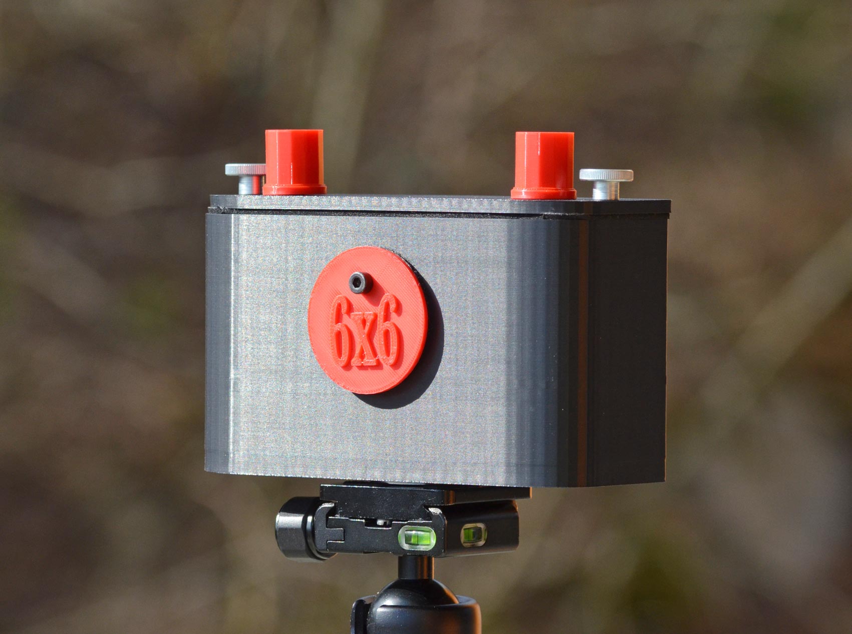 6x6 3d printed pinhole camera